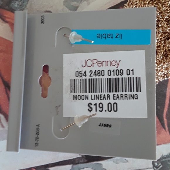 Goldtone Liz Claiborne Tassel Earrings - Picture 4 of 5